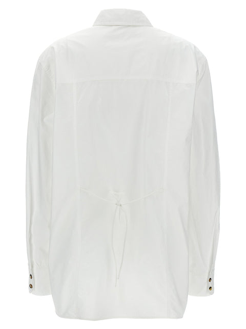 Ganni Lace-up Shirt