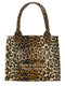 Ganni Leopard Large Shopping Bag