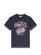 Ganni Raspberry cotton t-shirt