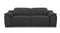 Genuine Italian Leather Power Reclining Sofa