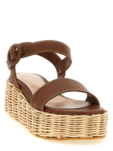 Gianvito Rossi Cestino Sandals