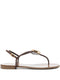 Giuseppe Zanotti Atlantide buckle-embellished thong sandals.