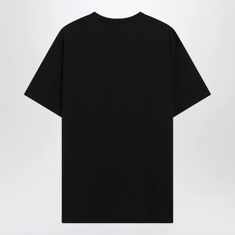 Givenchy Black cotton T-shirt with logo patch