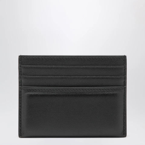Givenchy Black leather card holder with logo