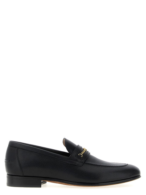 Goat Leather Vlogo Chain Loafers