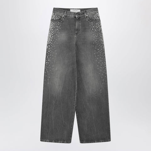 Golden Goose Melody vintage-wash cotton boyfriend jeans, grey