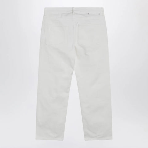 Golden Goose White cotton trousers