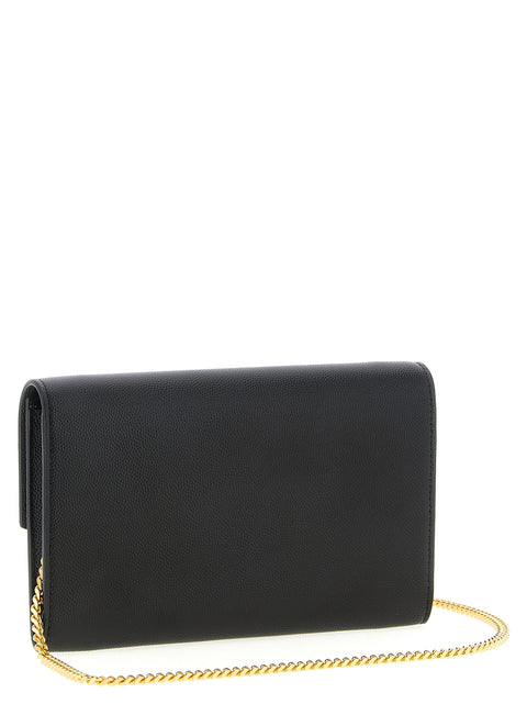Grain de Poudre Royal Leather Clutch Bag