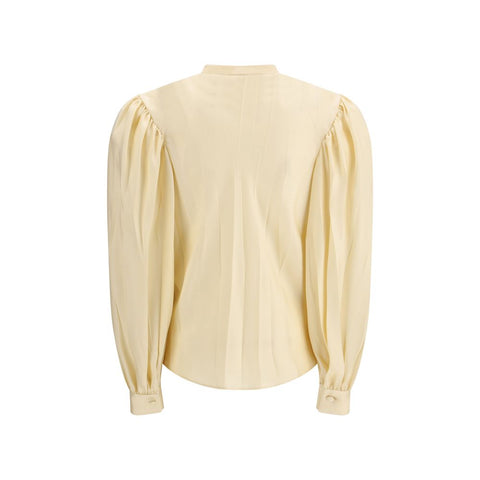 Gucci Beige Silk Shirt