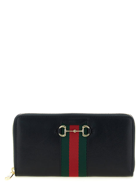 Gucci Horsebit Web Wallet