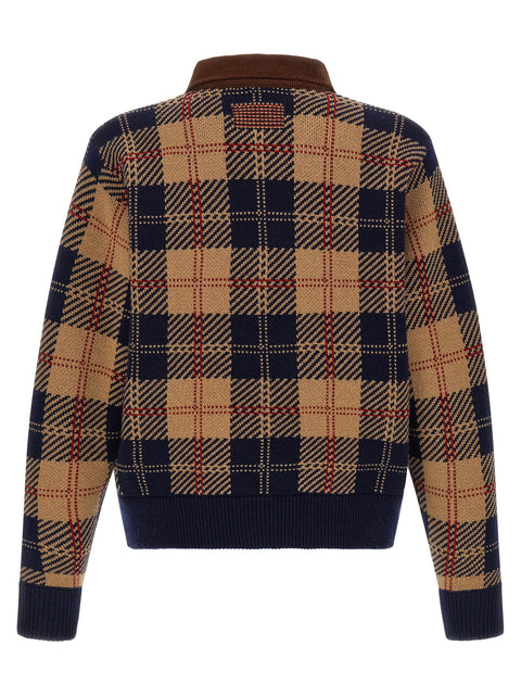 Guest In Residence Tartan Bomber Jacket