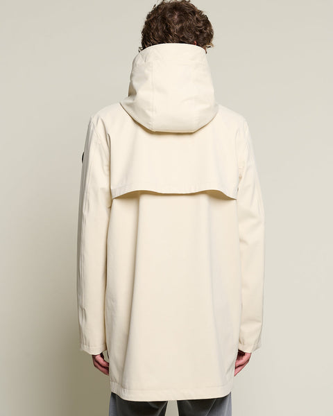 H2O long parka with heat-sealed seams