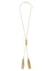 Balmain Snake Necklace With Tassels