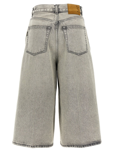 Haikure Belle Pearl Grey Bermuda Shorts