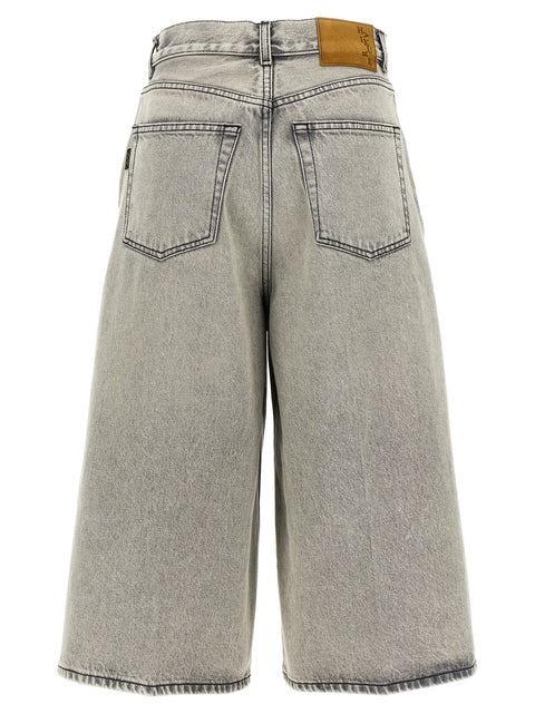 Haikure Belle Pearl Grey Bermuda Shorts