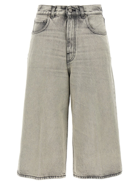 Haikure Belle Pearl Grey Bermuda Shorts