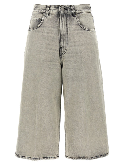 Haikure Belle Pearl Grey Bermuda Shorts
