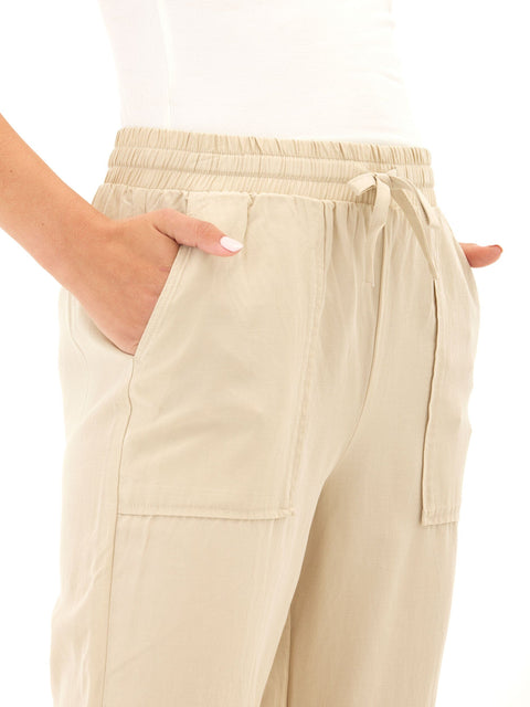 Hannah Breezy Linen Pant