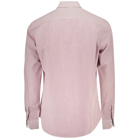Harmont & Blaine Red Cotton Shirt-Harmont & Blaine-XXL-Urbanheer