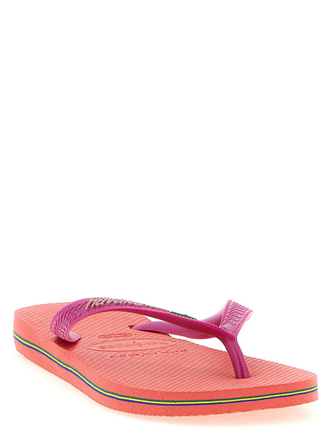 Havaianas Brasil Logo Sandals