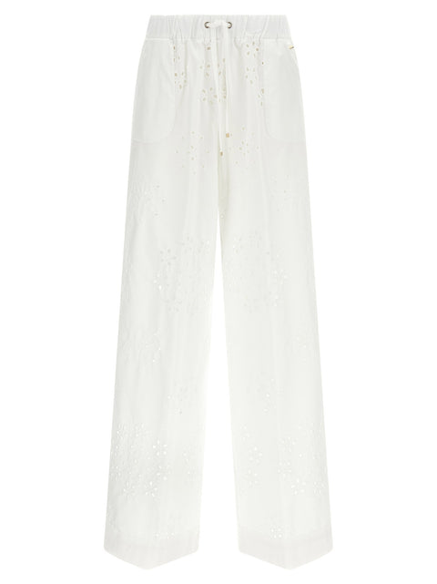 Herno Broderie Anglaise Pants