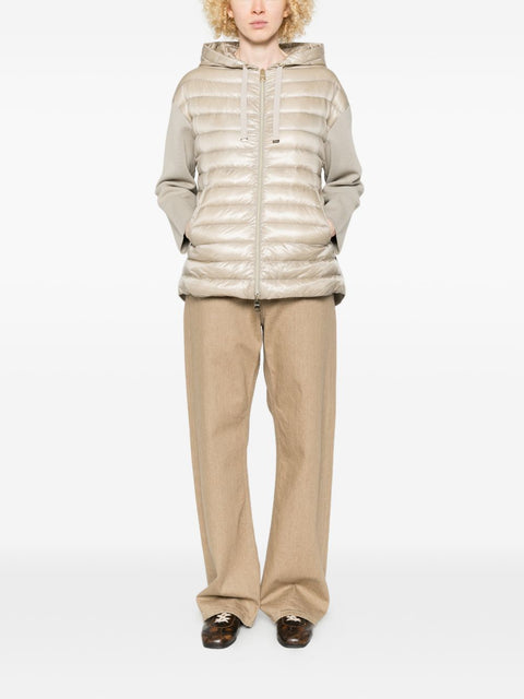 Herno Cotton and nylon down jacket