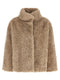 Herno Curled Shearling Effect Coat