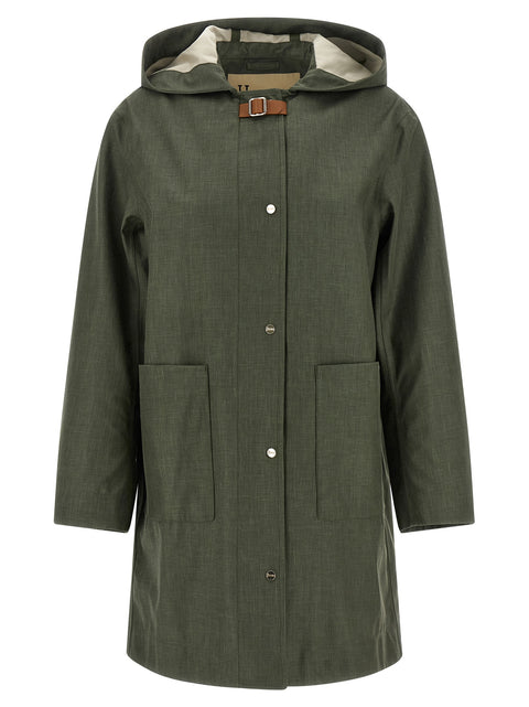 Herno Linen Raincoat