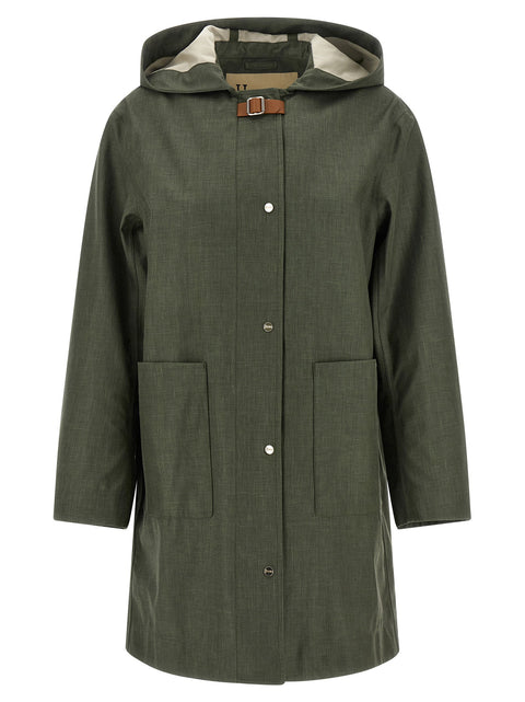Herno Linen Raincoat