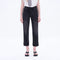 High Rise Mom Jeans with Rolled Hem IRON BLACK-Jeans-BAYEAS-24-IRON BLACK-Urbanheer