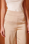 High-Waisted Wide Satin Pants
