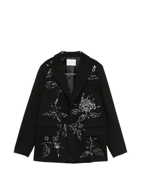 Hippy Realisti Cotton single-breasted blazer jacket