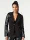 Hooded Blazer - Black-Blazer-Blanc Noir-XS-Black-Urbanheer