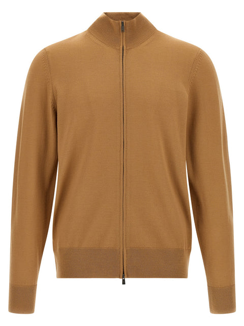 Hugo Boss Shaved Knit Cardigan