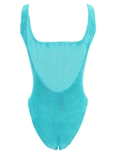 Hunza G Square Neck One-piece Swimsuit