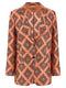 Alberto Biani Tie Print Blazer
