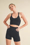 It Girl Seamless Short Set Black-Set-KIMBERLY C-S-Urbanheer