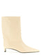 Jil Sander Craquelé Leather Ankle Boots