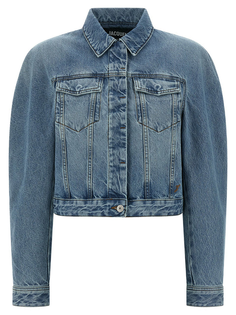 Jacquemus La Veste De-nimes Ovalo Jacket