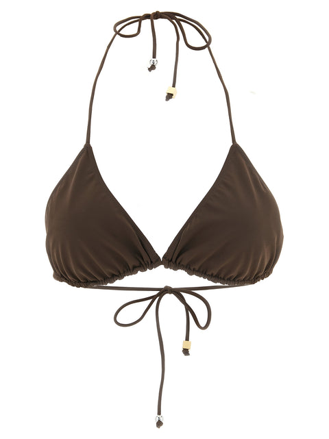 Jacquemus Le Haut De Plage Triangle Bikini Top
