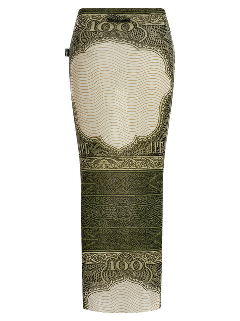 Jean Paul Gaultier Re-edition - The Green Cartouche Skirt