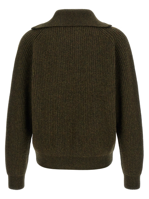 Jil Sander Half-zip Sweater