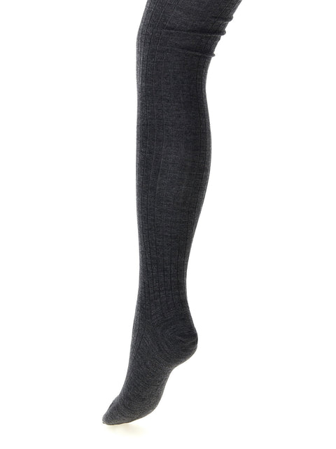 Jil Sander Ribbed Tights