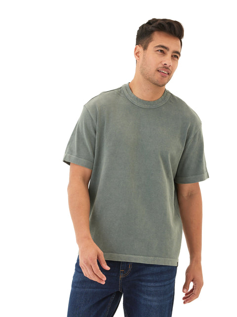 Johnny Relaxed Fit Heavyweight Mineral Wash Jersey Tee