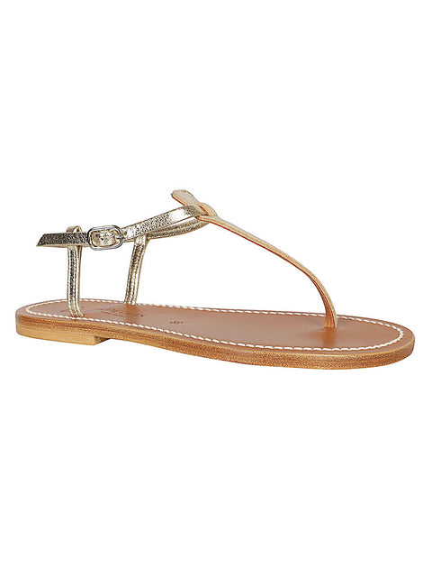K Jacques St Tropez Sandals GOLD