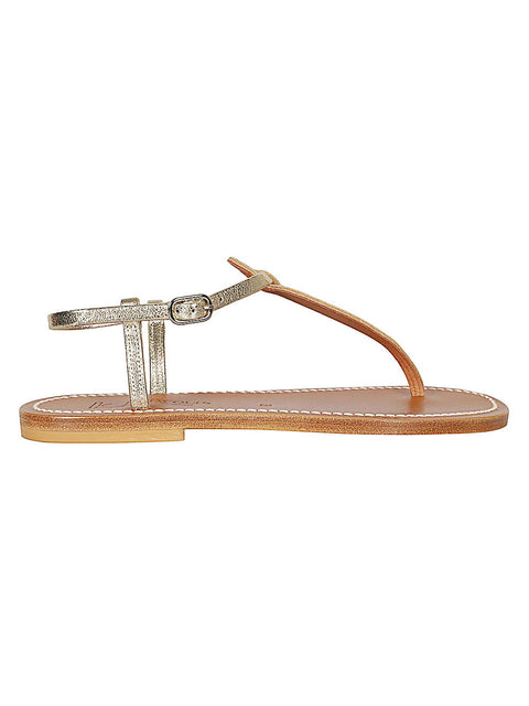 K Jacques St Tropez Sandals GOLD