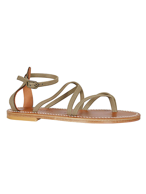 K Jacques St Tropez Sandals KAKI