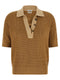 J.w.anderson Waffle Stitch Polo Shirt