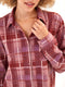 Kandyce Knit Fleece Button Front Shirt