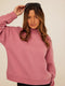 Karlie Triblend Fleece Mock Neck Pullover